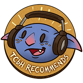 The Cardboard Herald Recommends Logo